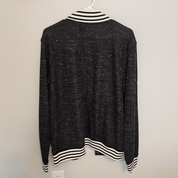 NWOT Men's Brookly Cloth Button Front Baseball Jacket - Size M - Picture 2 of 5